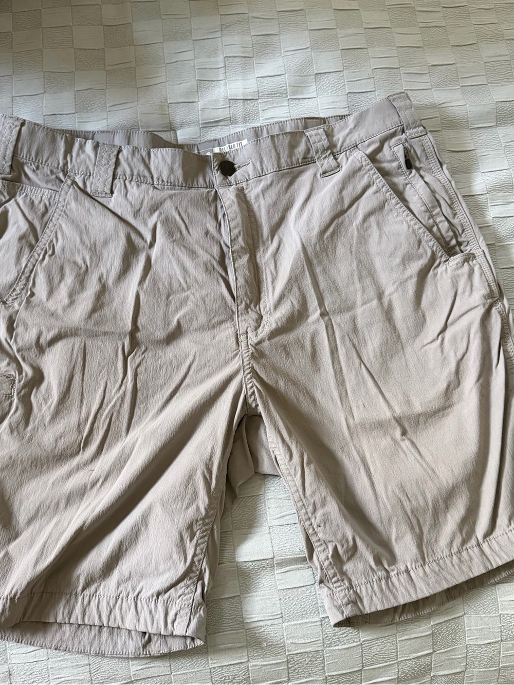 Carhartt Men's Flat Front Shorts - Light Tan